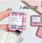 Checkered Little Iron Box Blush - 4 Colors - 2# Peach Light Pink - 4g