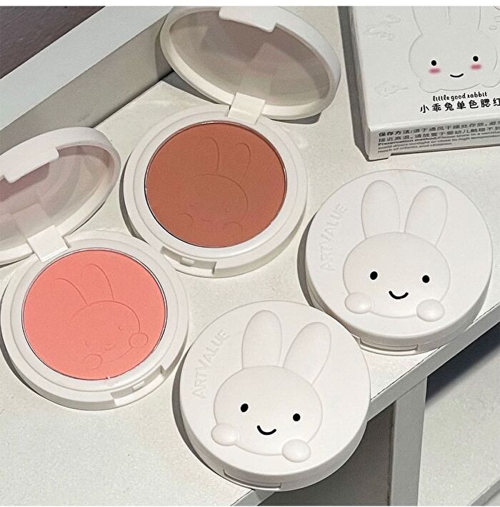 Cute Little Rabbit Blush - 4 Colors - 4# Cream Apricot - 3.5g