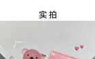 Cute Bear Keychain Velvet Lip Mud - 6 Colors - 2# Almond Cheese - 1.7g