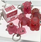 Cute Bear Keychain Velvet Lip Mud - 6 Colors - 2# Almond Cheese - 1.7g