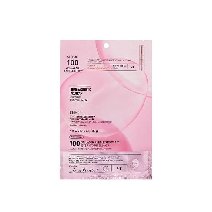 Vt Collagen Reedle Shot 100 2Step Hydrogel Mask - 1.5g + 33g x 1 sheet