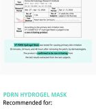 Vt PDRN Hydrogel Mask - 33g x 1 sheet
