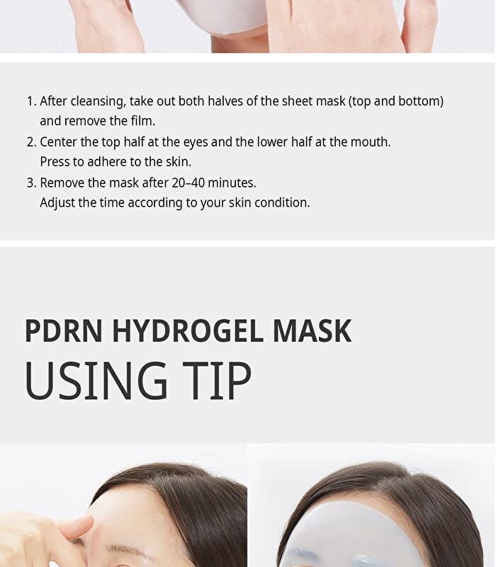 Vt PDRN Hydrogel Mask - 33g x 1 sheet