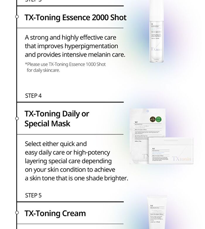 Vt TX-toning Essence 1000 Shot - 30ml