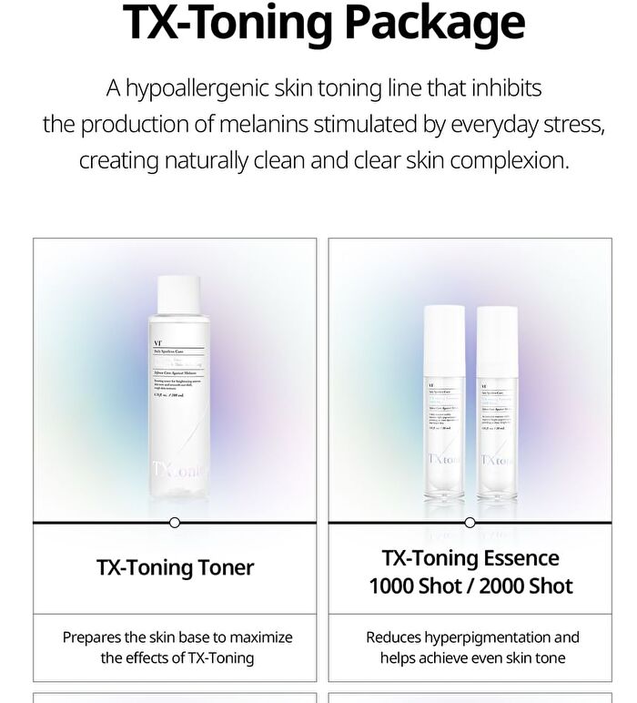 Vt TX-toning Essence 1000 Shot - 30ml