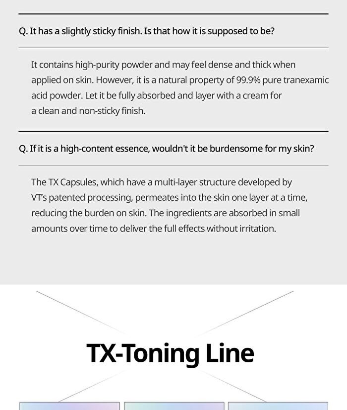Vt TX-toning Special Mask - 25g x 1 sheet