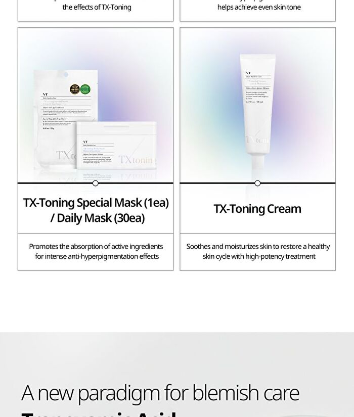 Vt TX-toning Special Mask - 25g x 1 sheet