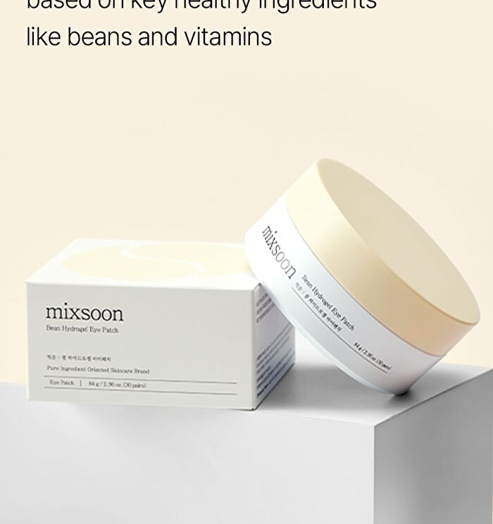 mixsoon Bean Hydrogel Eye Patch - 60 patches