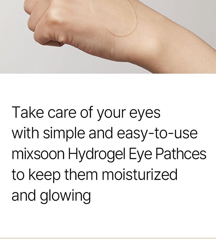 mixsoon Bean Hydrogel Eye Patch - 60 patches