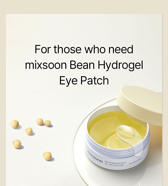 mixsoon Bean Hydrogel Eye Patch - 60 patches