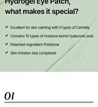 mixsoon Cica-Hyal Hydrogel Eye Patch - 60 patches