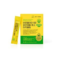Vitamin village Best Of Greens Bromelain 100 Pineapple Enzyme Easy-Melting - 2g x 30 sticks