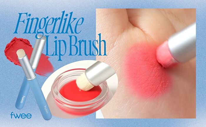 fwee Fingerlike Lip Brush - 2 Types - Silicon Lip Brush