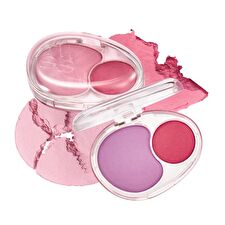fwee Mellow Dual Blusher - 12 Colors - #MV02 Icy Cupid