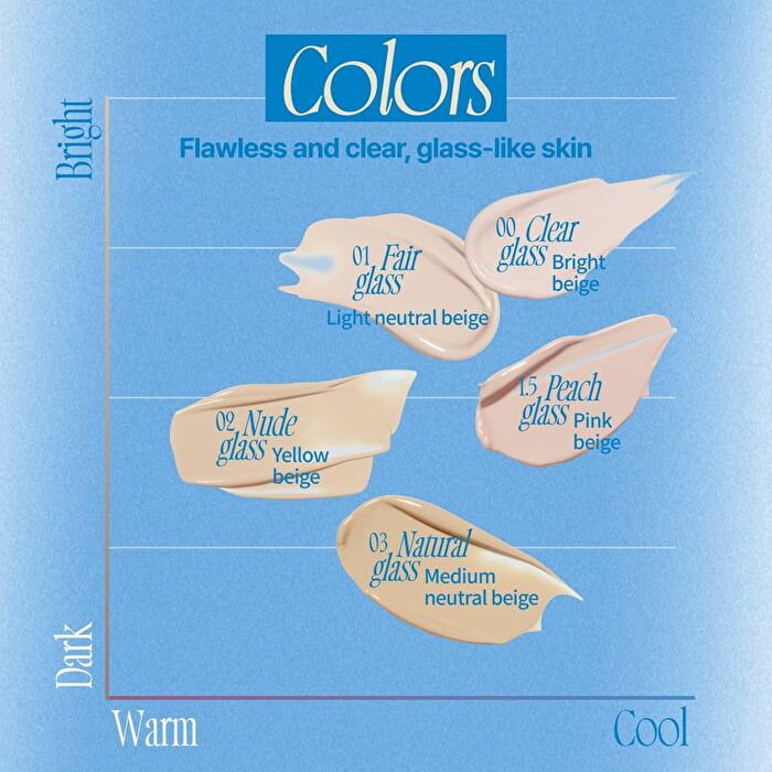fwee Cushion Glass Natural - 5 Colors - 2024 Version - #01 Fair Glass