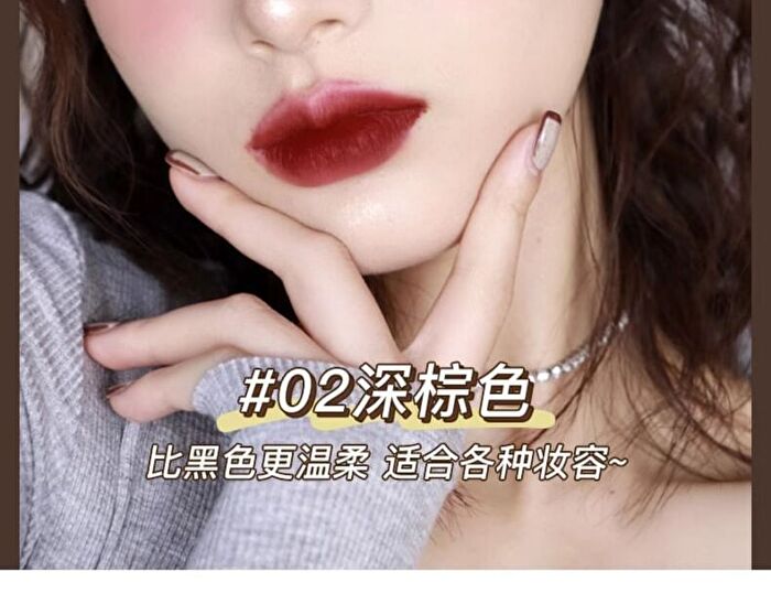 Gella\'s Slim Eyeliner Pencil - 5 Colors - #4 Reddish Brown
