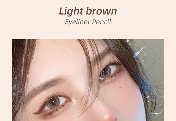 Gella\'s Slim Eyeliner Pencil - 5 Colors - #5 Burgundy