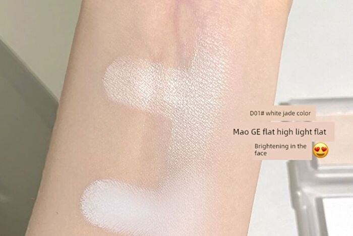 Gella\'s Monochrome Eyeshadow - 3 Colors - #D01  White Jade
