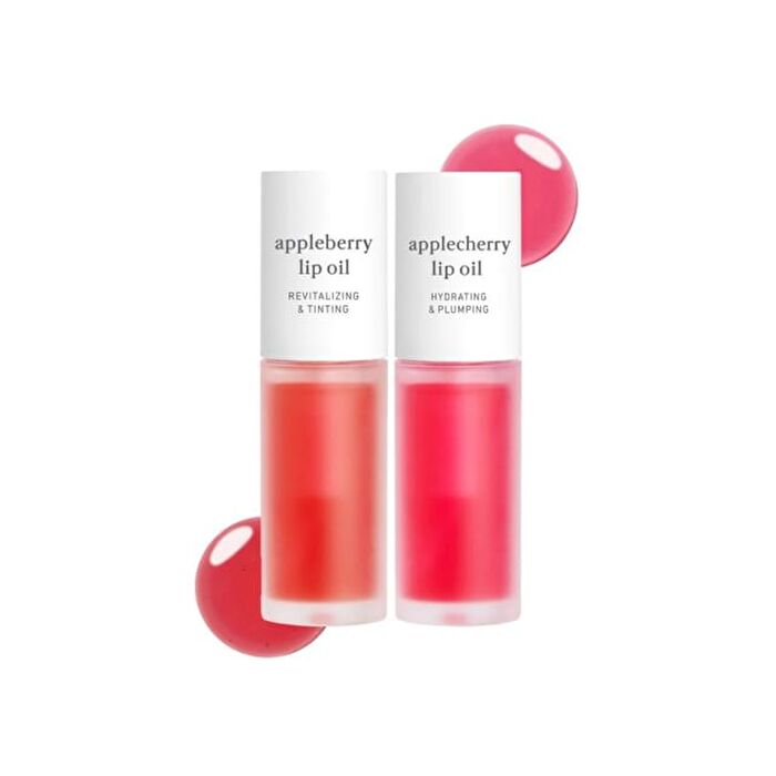 Appleberry & Applecherry Lip Oil Set - 2 pcs