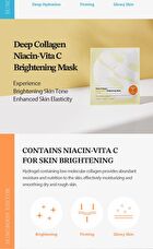 Deep Collagen Mask Set - 4 Types - Niacin Vita C Brightening