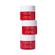 CARE:NEL Pomegranate Lip Night Mask Set - 5g x 3 pcs
