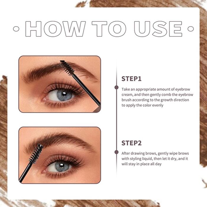 Natural Brow Shaper - 4 Colors - 01# Light Brown - 8g
