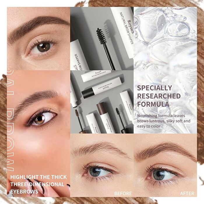 Natural Brow Shaper - 4 Colors - 01# Light Brown - 8g