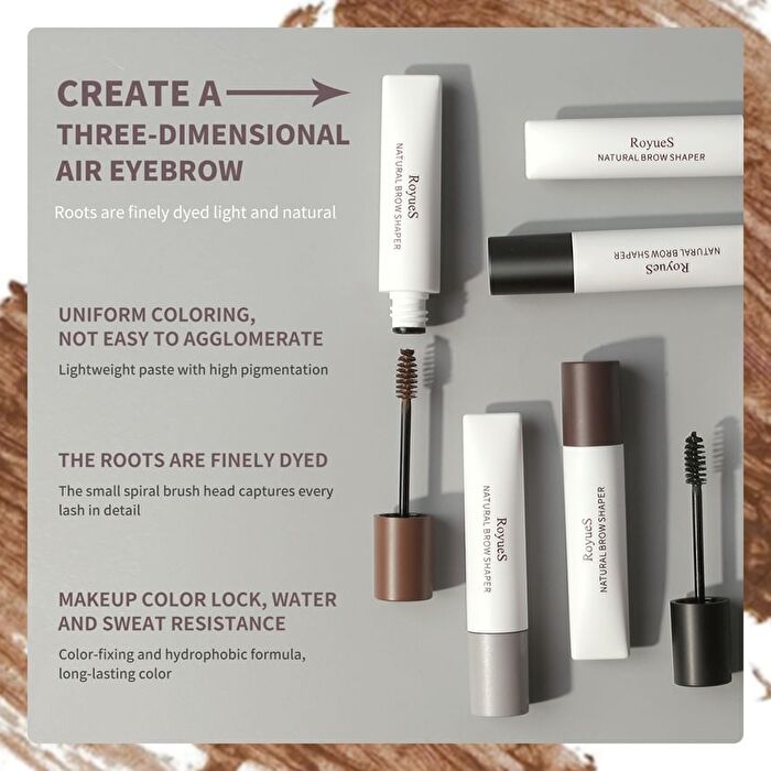 Natural Brow Shaper - 4 Colors - 01# Light Brown - 8g