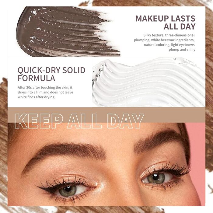 Natural Brow Shaper - 4 Colors - 01# Light Brown - 8g