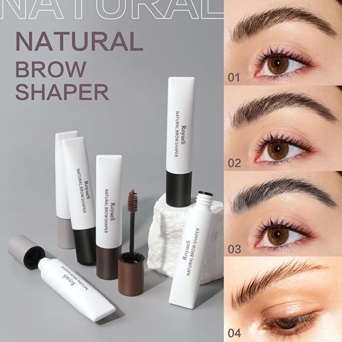 Natural Brow Shaper - 4 Colors - 01# Light Brown - 8g