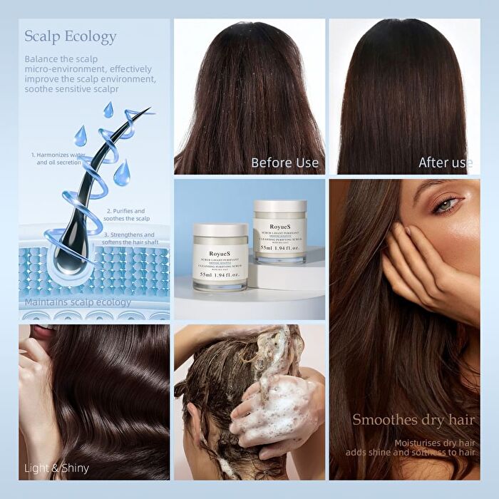 Sea Salt Purifying Scalp Scrub - 55ml