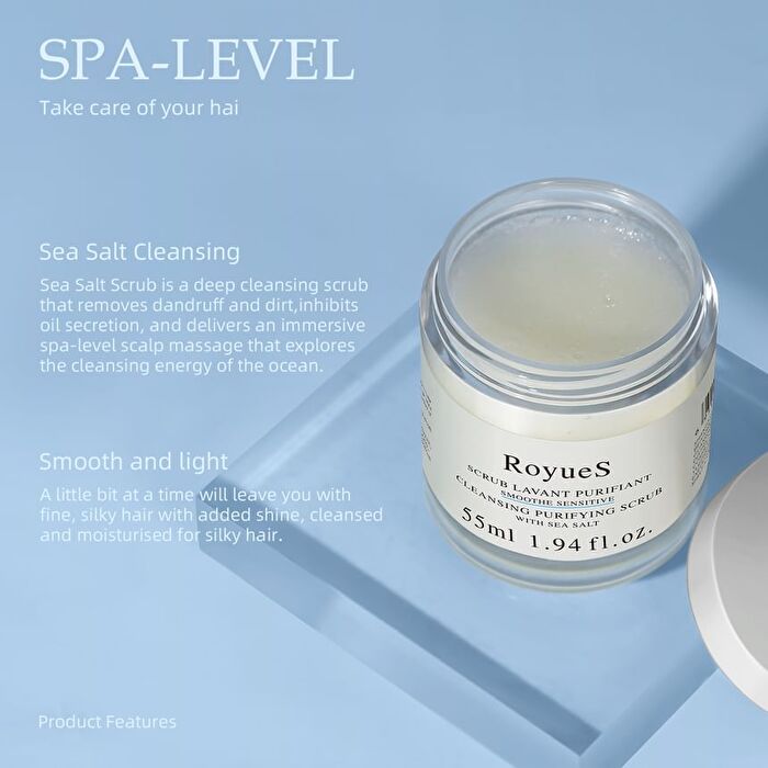 Sea Salt Purifying Scalp Scrub - 55ml