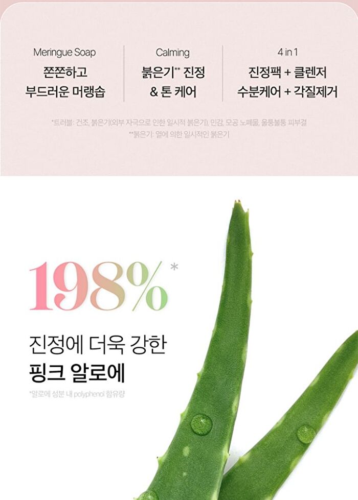 Aprilskin Pink Aloe Pack Cleanser - 120g