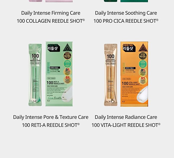 Vt Vita-light Reedle Shot 100 Stick Pouch - 2ml x 10 pcs