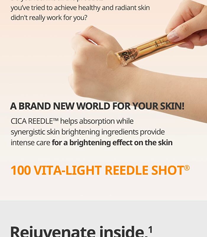 Vt Vita-light Reedle Shot 100 Stick Pouch - 2ml x 10 pcs