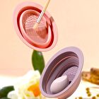 Makeup Brush Cleaning Bowl - #01 Purple - 58g