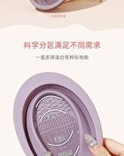 Makeup Brush Cleaning Bowl - #01 Purple - 58g