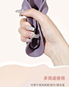 Makeup Brush Cleaning Bowl - #01 Purple - 58g