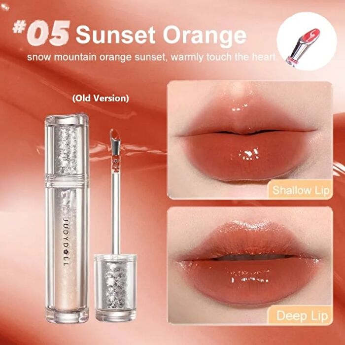 Special Edition Ice Watery Lip Gloss - 3 Colors (5-7) - #06 Buckwheat Tea Color - 2.4g (New Version)