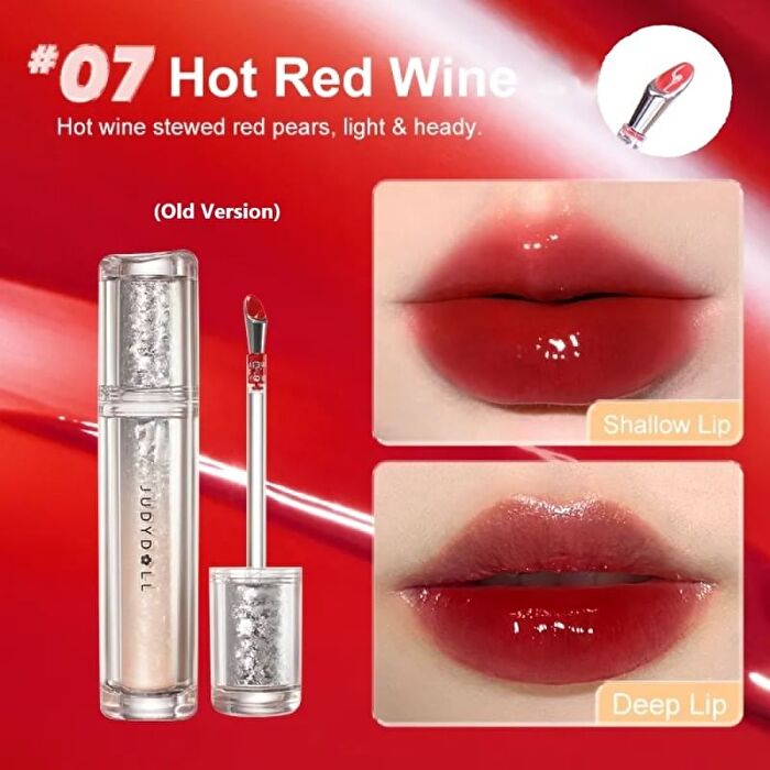 Special Edition Ice Watery Lip Gloss - 3 Colors (5-7) - #05 Sunset Orange - 2.4g (New Version)
