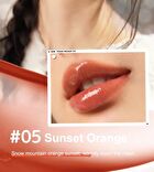 Special Edition Ice Watery Lip Gloss - 3 Colors (5-7) - #05 Sunset Orange - 2.4g (New Version)
