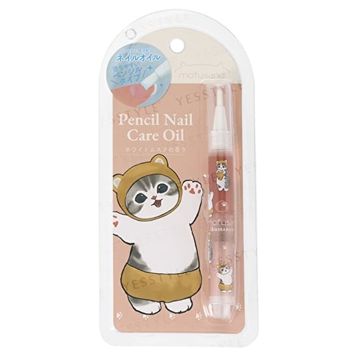 mofusand Pencil Nail Care Oil - Shark Nyan - Earl Grey