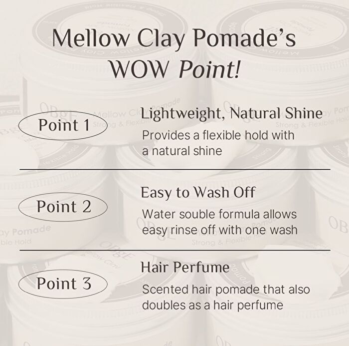 Mellow Clay Pomade - 100g