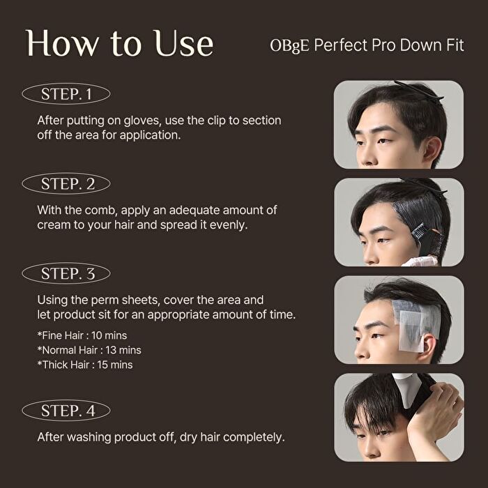 Perfect Pro Down Fit Set - 6 pcs