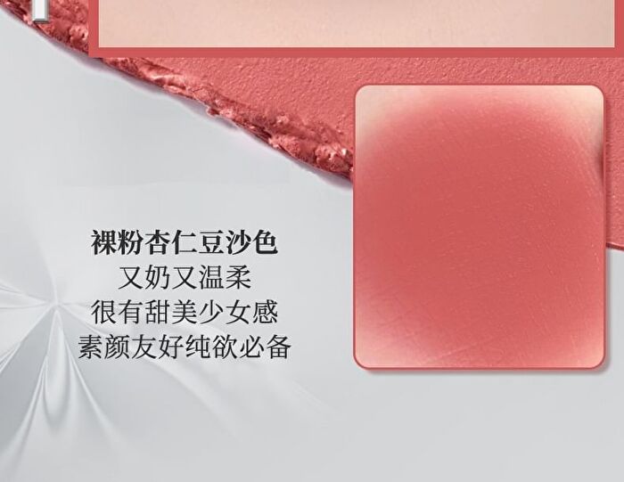 Focus Matte Lipstick - 6 Colors - 101# Naked Brown - 1.9g