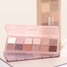 Akira Hoshino Twelve Color Eyeshadow Palette - 3 Types - 02# Slightly Sweet - 12g