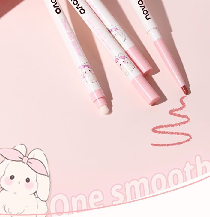 Dual-Ended Cloud Soft Lipliner - 4 Colors - 02# Sweet Cinnamon - 200mg