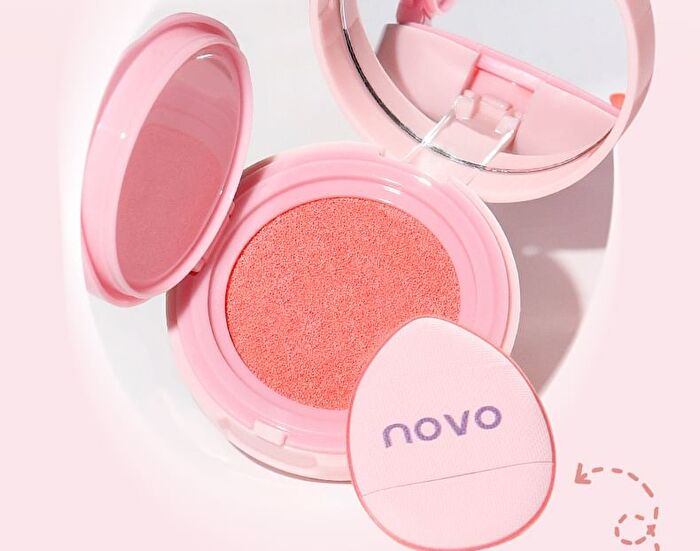 Plumping Tipsy Cushion Blusher - 3 Colors - 03# Strawberry Milk - 7g