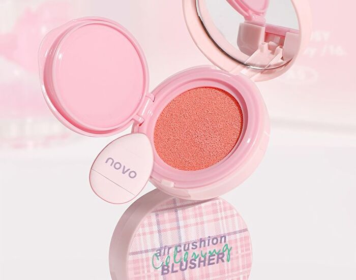 Plumping Tipsy Cushion Blusher - 3 Colors - 03# Strawberry Milk - 7g