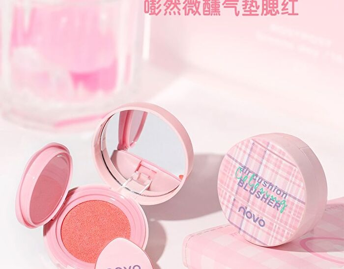 Plumping Tipsy Cushion Blusher - 3 Colors - 03# Strawberry Milk - 7g